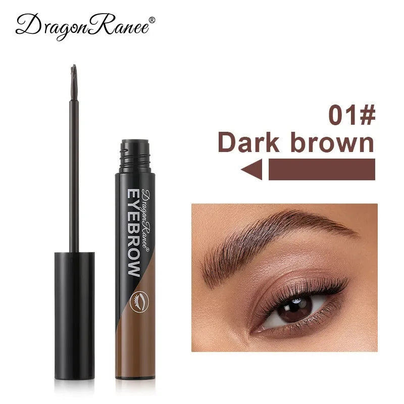 Brown/Grey Peel Off Eyebrow Tattoo Gel Semi-permanent Eyebrow Tattoo Tint Waterproof Non-fading Dye Eyebrow Make Up Cosmetics
