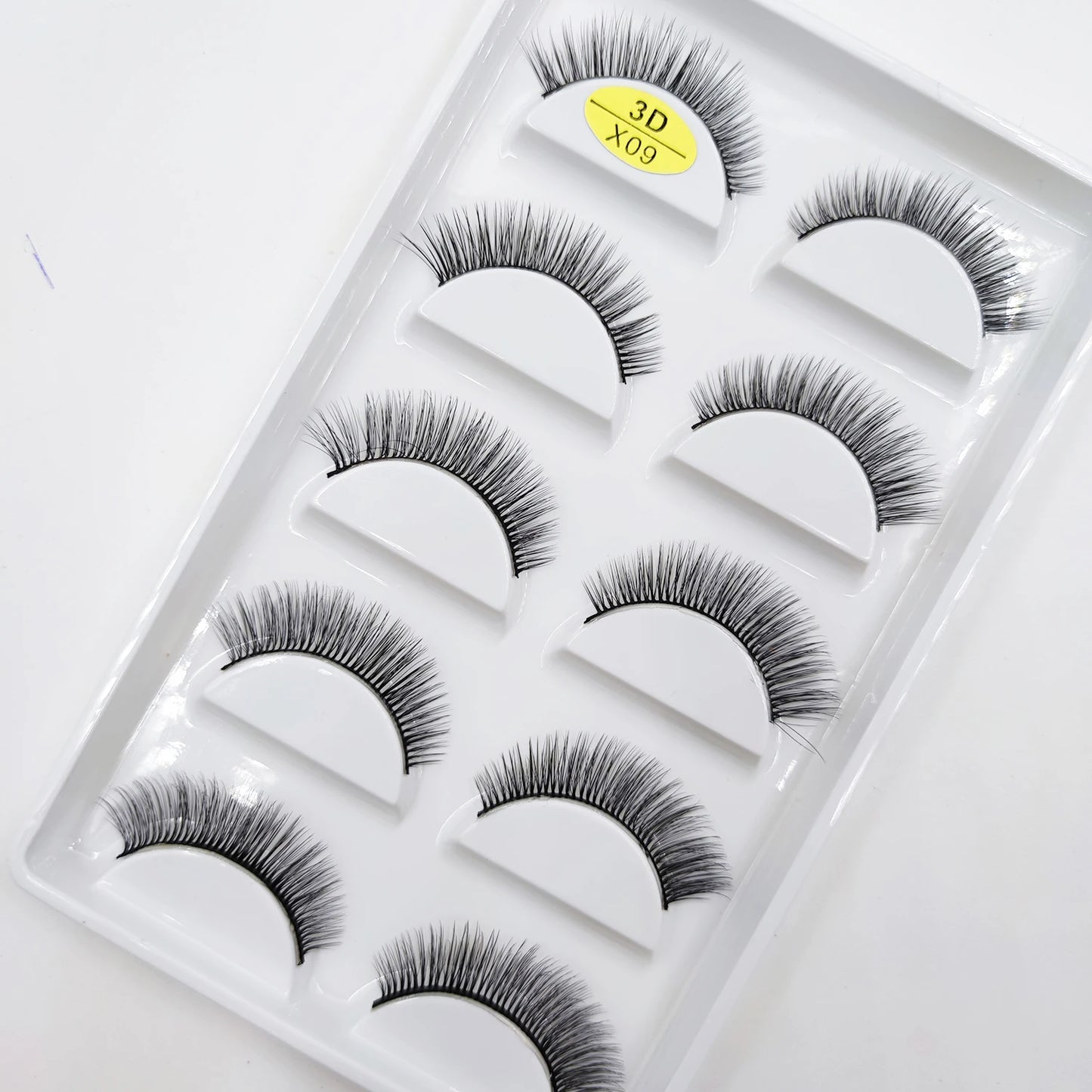 NEW Eyelash 3D Natural Mink False Eyelashes Makeup Fake Eye Lashes Faux Cilios Make Up Beauty Tools 5 Pairs