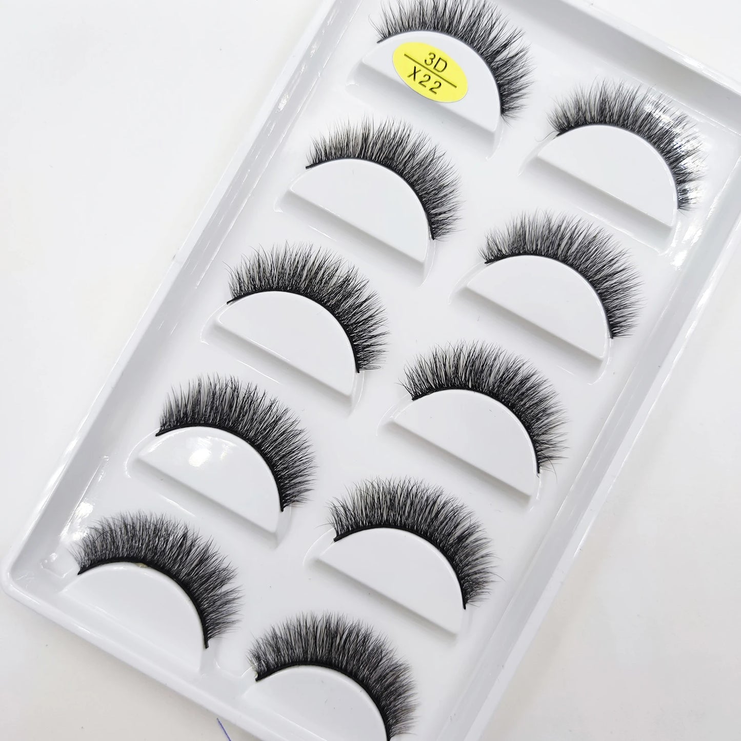 NEW Eyelash 3D Natural Mink False Eyelashes Makeup Fake Eye Lashes Faux Cilios Make Up Beauty Tools 5 Pairs