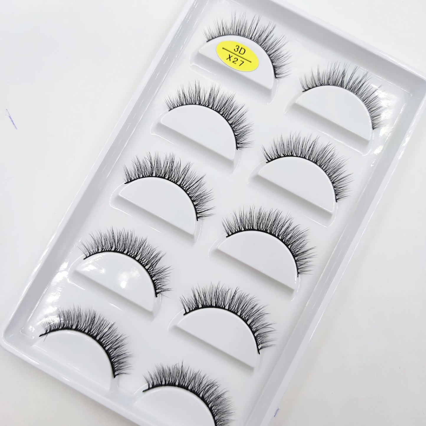 NEW Eyelash 3D Natural Mink False Eyelashes Makeup Fake Eye Lashes Faux Cilios Make Up Beauty Tools 5 Pairs