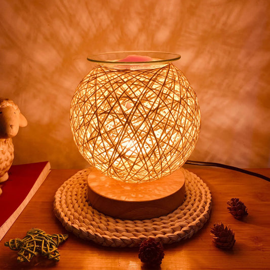 Aroma Electric Wax Melt Incense Burner 3D Sepak Takraw Aroma Lamp Essentialss Oil Burner Light Aromatherapy Diffuser WaxWarmer