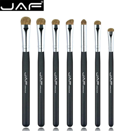 JAF 7 PCS Eyeshadow Make-up Tool Kit Eye Shade Make Up Brushes Sets Professional Makeup Brushes for Eye Shadow Blending JE07PY