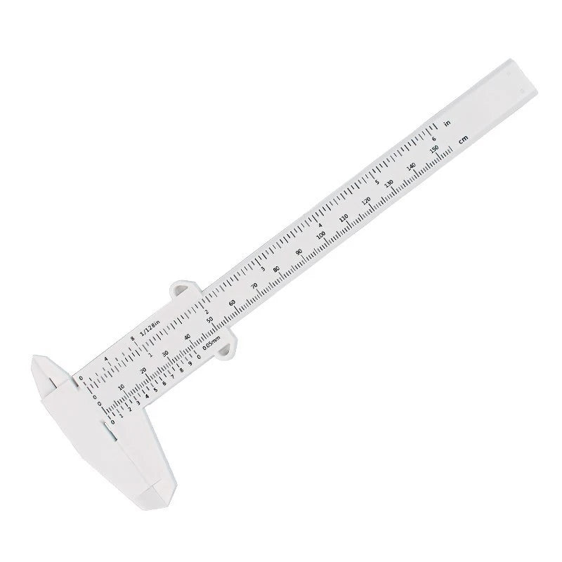 Makeup Portable 150mm Plastic Eyebrow Measuring Vernier Caliper Tattoo Microblading  Ruler Permanent Make-Up Measurement