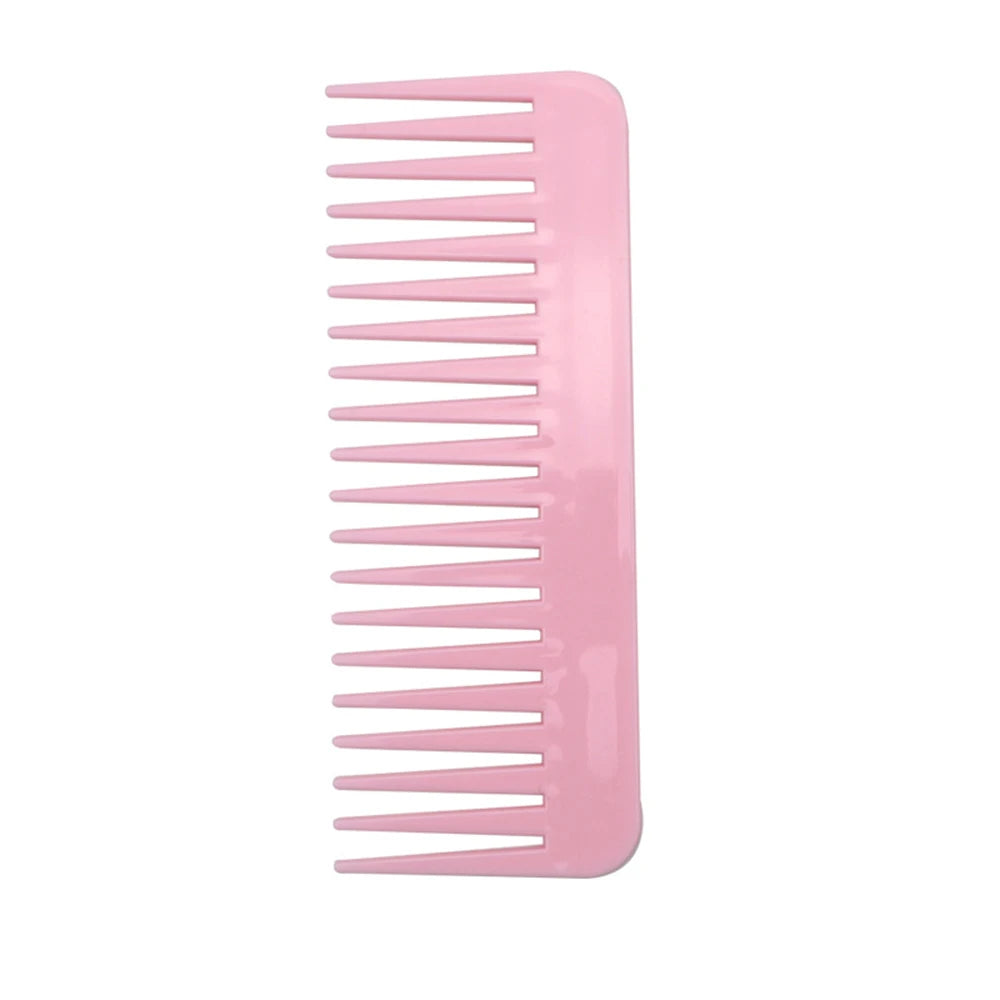 1pcs 19 Teeth Tooth Comb Large Wide Black Plastic Comb Anti-Static Scalp Massage Hair Comb Hair Accessories Hair Care Tool