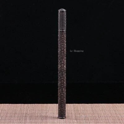 Black Sandalwood Incense Canister Relievo Unplug Mouth Style Agarwood/sandalwood Joss Stick Tube Domestic Incense Appliances