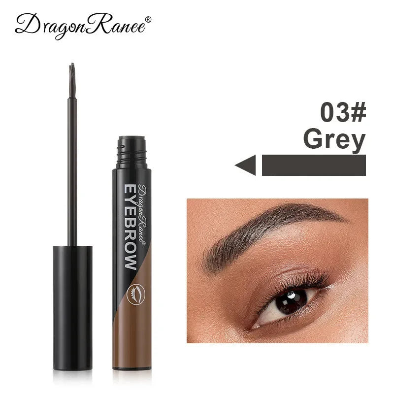 Brown/Grey Peel Off Eyebrow Tattoo Gel Semi-permanent Eyebrow Tattoo Tint Waterproof Non-fading Dye Eyebrow Make Up Cosmetics