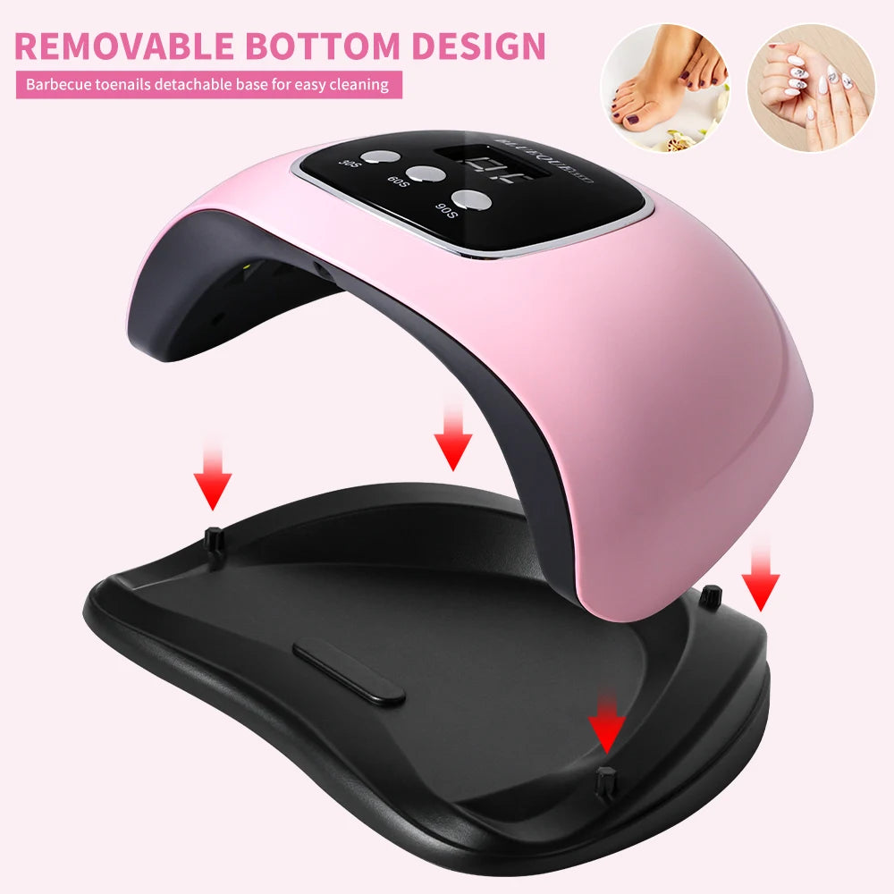 LIMEGIRL Nail UV Dryer Machine Professional 24 LED UV Manicure Lamp Home Use Nail Lamp For Drying Polish Varnish With USB Cable