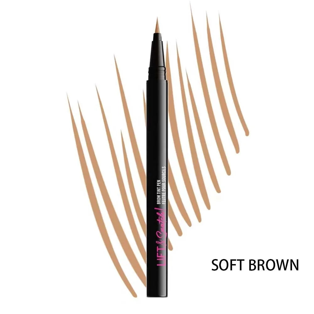 Waterproof Slim Liquid Eyebrow Pencil Long-Lasting Natural Nude Brown Professional Makeup for Professional Brow Shaping