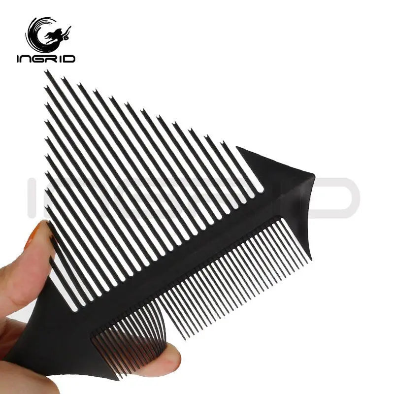 Color Highlights Comb Hairdressing Styling Hair Dye Comb Tip-tail Triangular Brush Dense Teeth Hair Supplies Расческа Для Волос