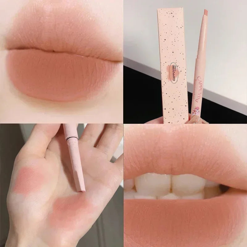 Matte Lip Mud Lip Liner Pencil Gift Box Makeup Set Lip Glaze Cream Waterproof Lips Lipstick Pen Lasting Korea Make Up Cosmetics