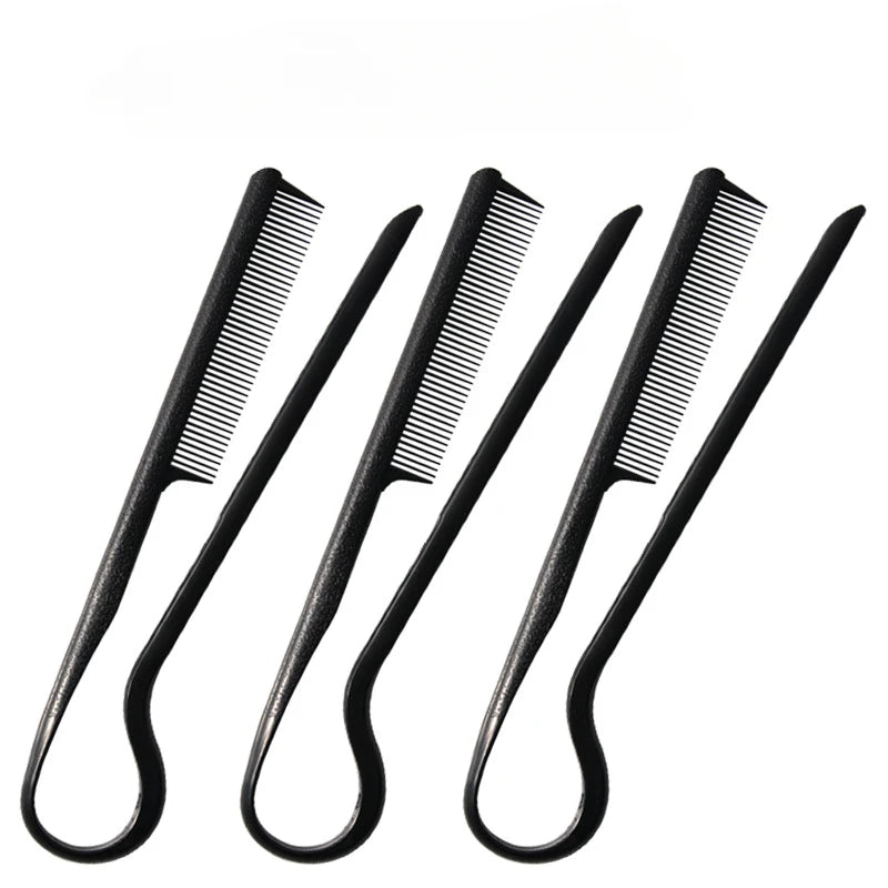 Useful Hair Straighten Salon Comb Hairdressing Smooth Tool Hold Tongs Hair Styling Tools for Women Hair Brush Straightener