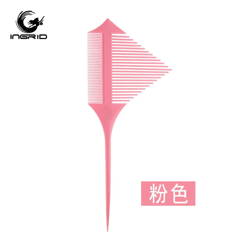 Color Highlights Comb Hairdressing Styling Hair Dye Comb Tip-tail Triangular Brush Dense Teeth Hair Supplies Расческа Для Волос