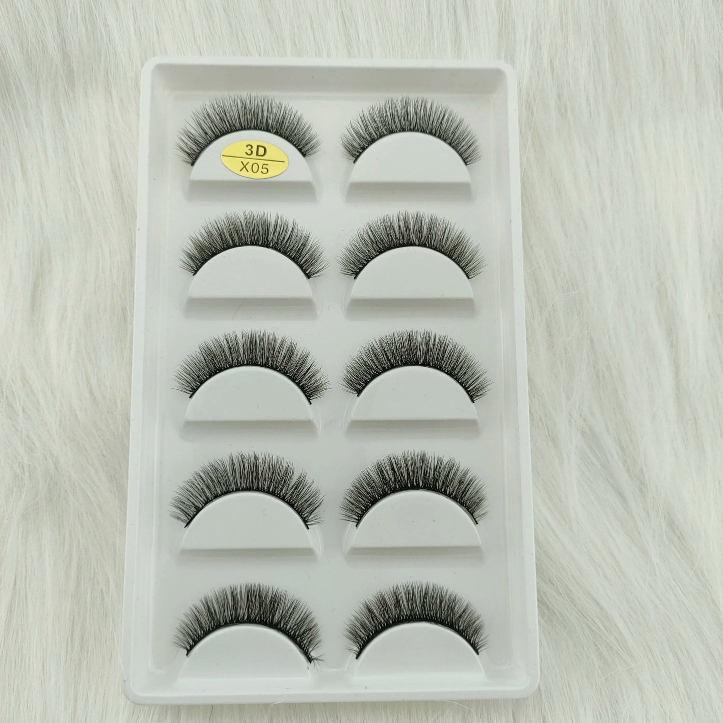 40 Style 5Pairs Natural 3D Mink Eyelashes False Eyelashes Makeup Fake Eye Lashes Faux Cils Make Up Beauty Tools Wholesale 3D-X08