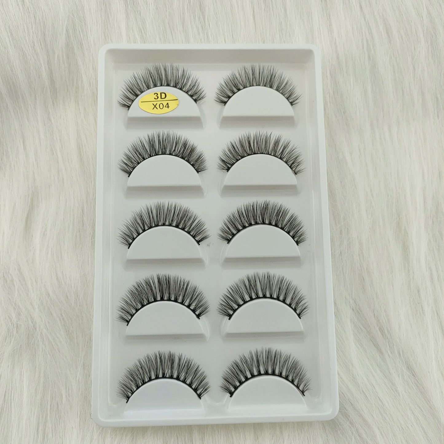 40 Style 5Pairs Natural 3D Mink Eyelashes False Eyelashes Makeup Fake Eye Lashes Faux Cils Make Up Beauty Tools Wholesale 3D-X08