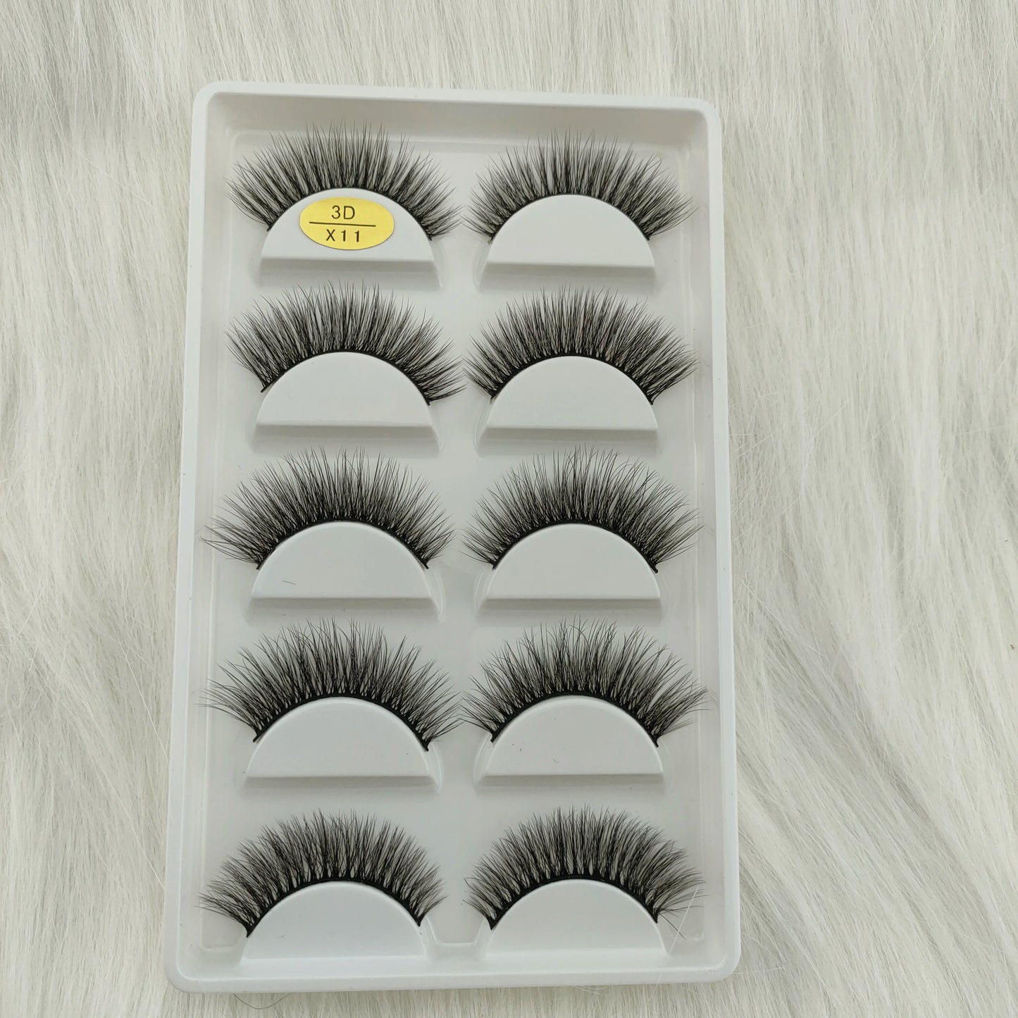 40 Style 5Pairs Natural 3D Mink Eyelashes False Eyelashes Makeup Fake Eye Lashes Faux Cils Make Up Beauty Tools Wholesale 3D-X08