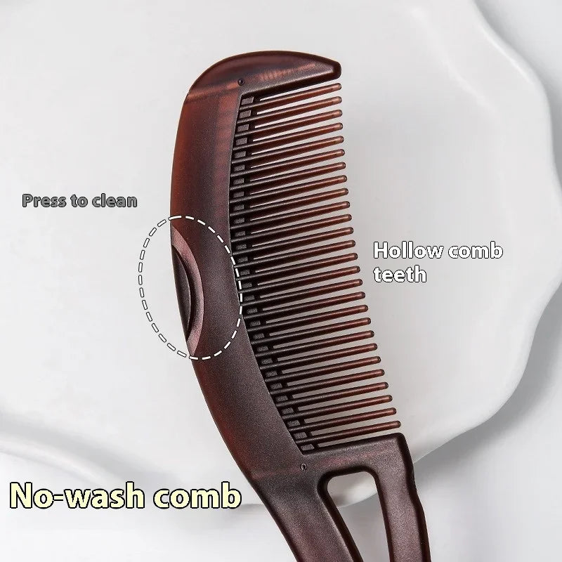 Dandruff Relief Comb Hollow Tooth Hairbrush Scalp Point Massage Dandruff Removal Reduce Ltching Scalp Care Comb for Women Men