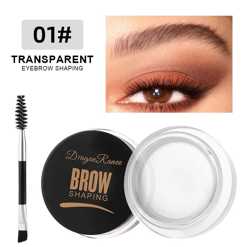 Multi-function Eyebrow Brush With Wild Eyebrows Cream Concealer Square Eye Brow Make Up Brushes For Women Eyebrow Shaping Gel