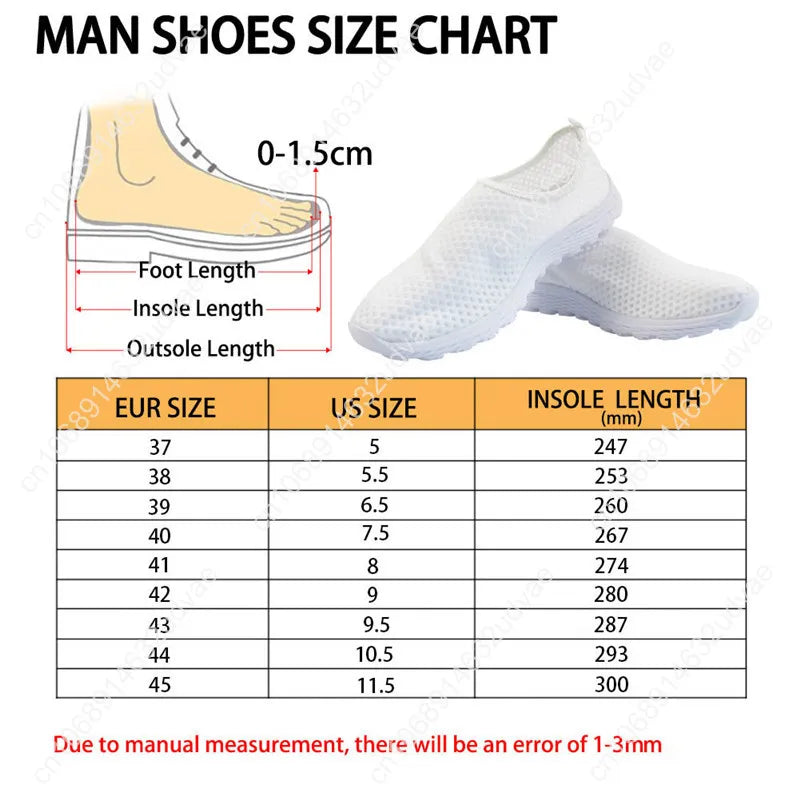 Casual Slip On Nurse Shoes For Woman Medical Tool Pattern Flat Sneakers For Hospital Worker Ladies Light Loafers