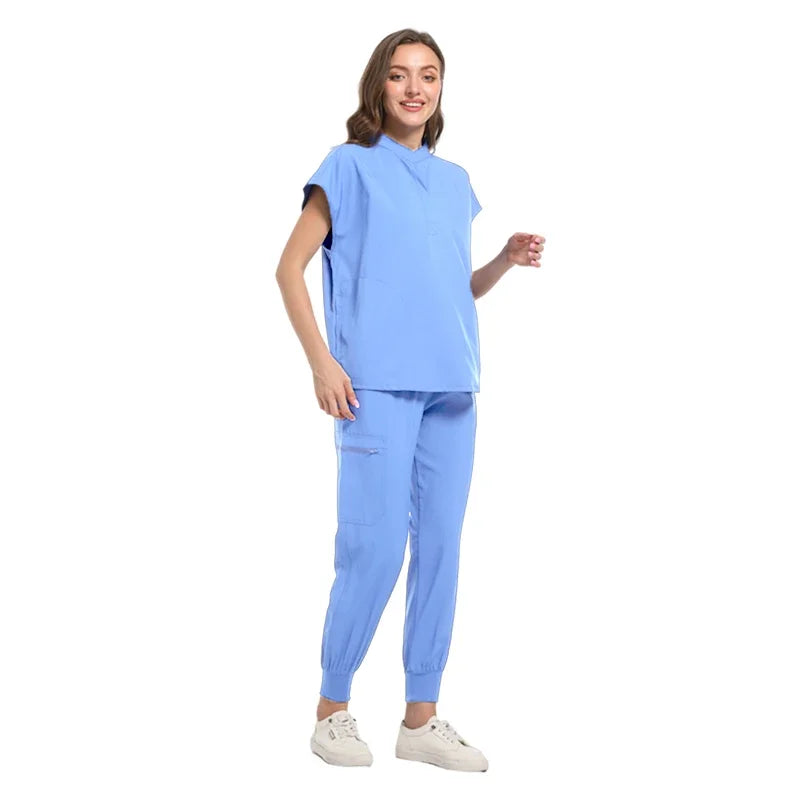 Medical Uniforms Women Scrubs Sets Nurse Nursing Work Clothes Beauty Salon Spa Work Clothes Surgical Suit Lab Hospital Overall