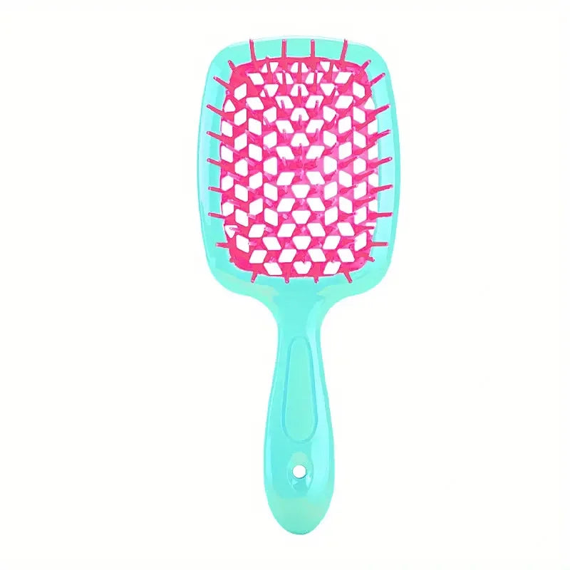 1pcs Hollow Out Wide Teeth Comb For Women Scalp Massage Comb Hair Brush For Wet Or Dry Hair Detangling Hairdressing Brush Salon