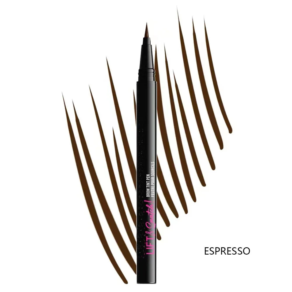 Waterproof Slim Liquid Eyebrow Pencil Long-Lasting Natural Nude Brown Professional Makeup for Professional Brow Shaping