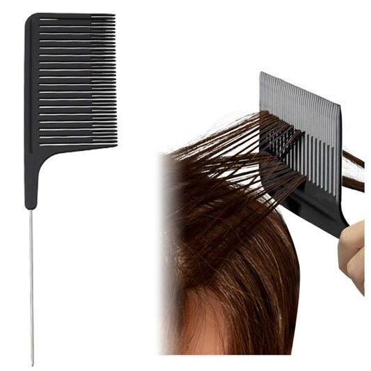 Hairdressing Comb Plastic Pointed-tail Comb Hair Salon Professional Hair Dye Comb High Temperature Anti-static Hair Cutting Comb