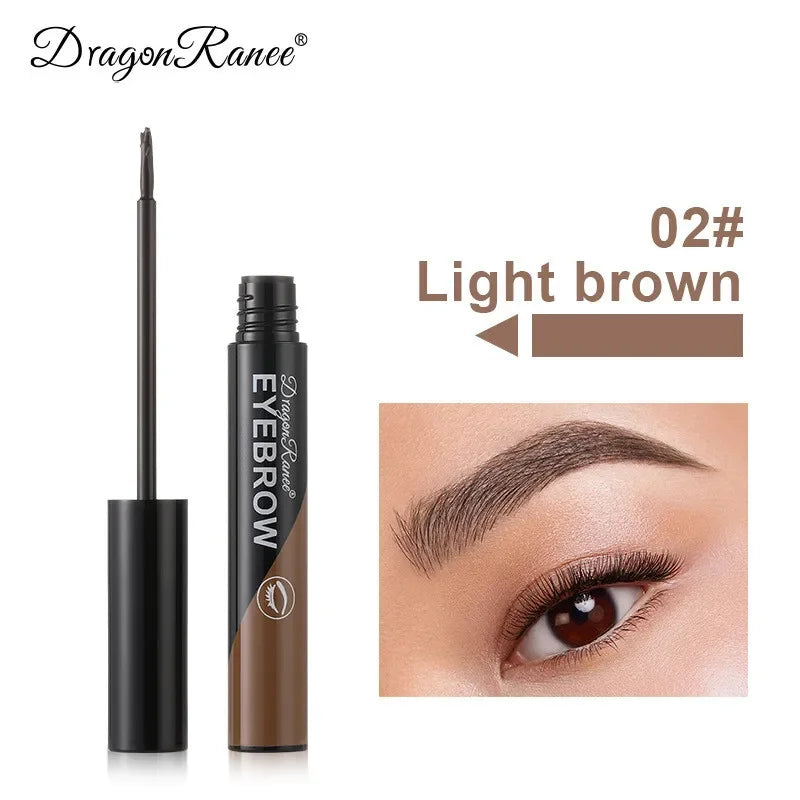 Brown/Grey Peel Off Eyebrow Tattoo Gel Semi-permanent Eyebrow Tattoo Tint Waterproof Non-fading Dye Eyebrow Make Up Cosmetics