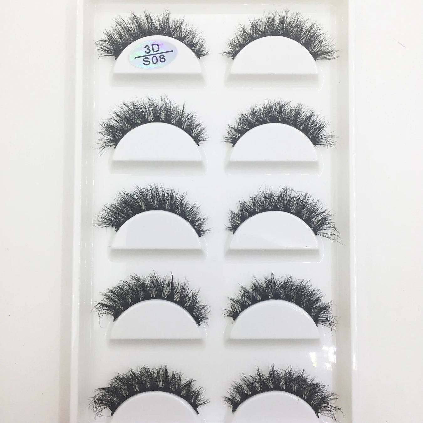 NEW Eyelash 3D Natural Mink False Eyelashes Makeup Fake Eye Lashes Faux Cilios Make Up Beauty Tools 5 Pairs