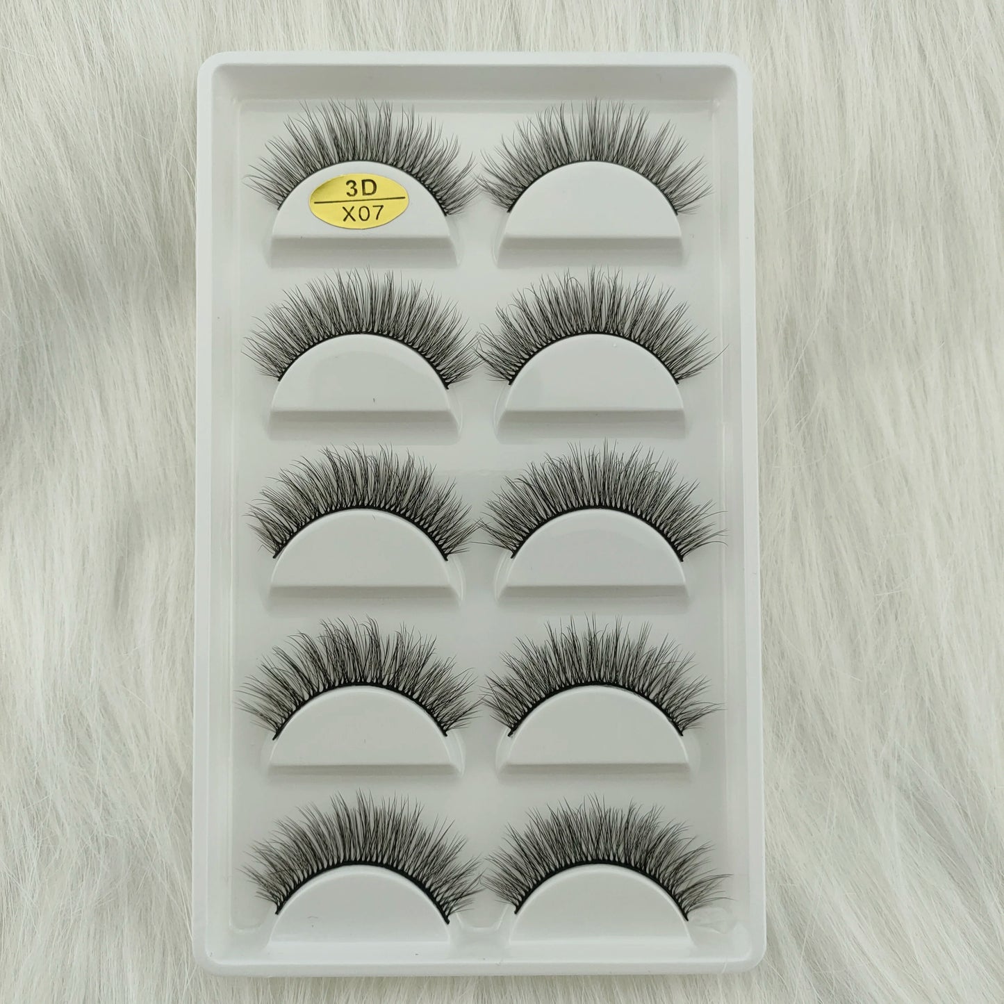 40 Style 5Pairs Natural 3D Mink Eyelashes False Eyelashes Makeup Fake Eye Lashes Faux Cils Make Up Beauty Tools Wholesale 3D-X08