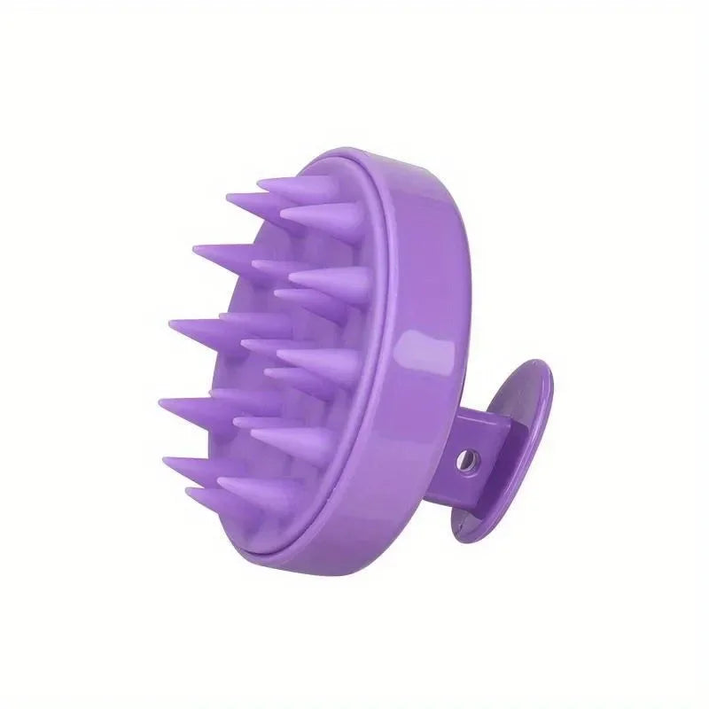 1pc Silicone Shampoo Brush Head Scalp Massage Comb Hair Washing Combs Bath Shower Body Massage Brushes Salon Hairdressing Tools