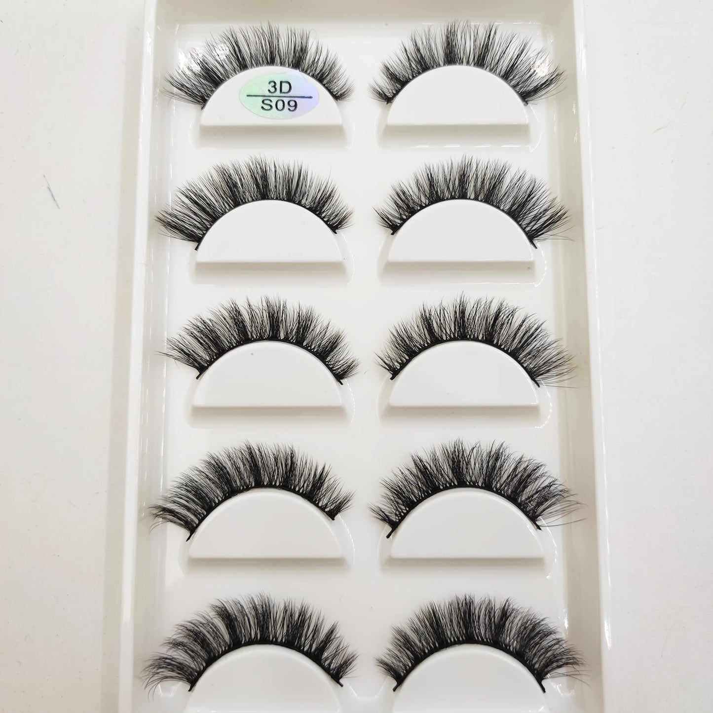 NEW Eyelash 3D Natural Mink False Eyelashes Makeup Fake Eye Lashes Faux Cilios Make Up Beauty Tools 5 Pairs