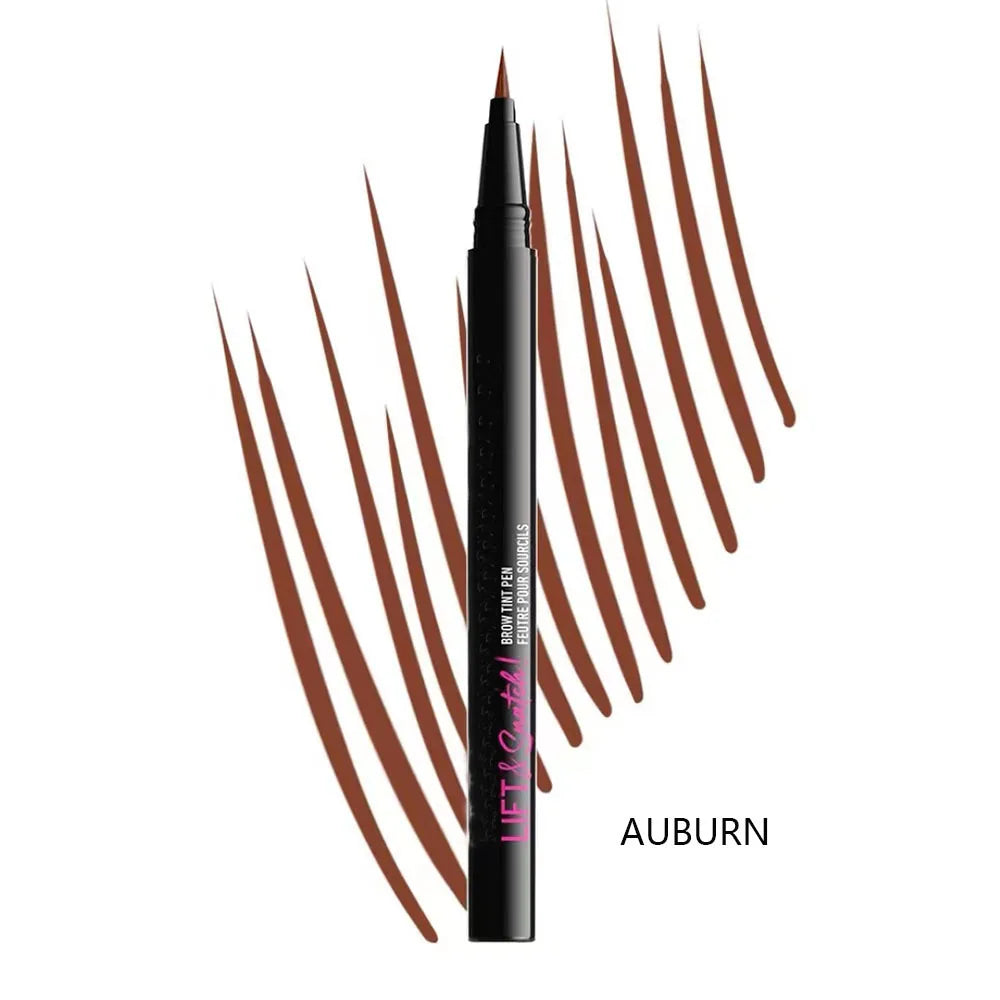 Waterproof Slim Liquid Eyebrow Pencil Long-Lasting Natural Nude Brown Professional Makeup for Professional Brow Shaping