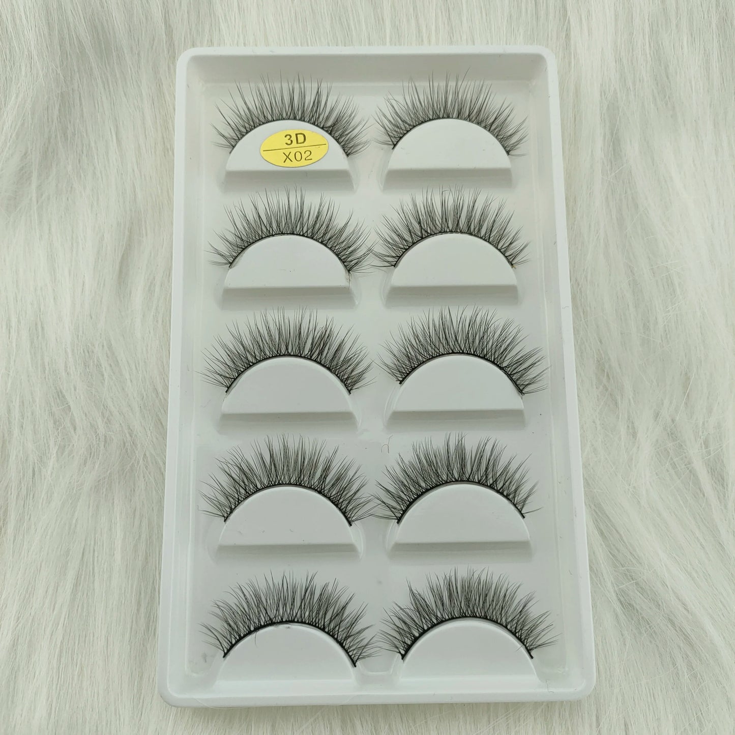 40 Style 5Pairs Natural 3D Mink Eyelashes False Eyelashes Makeup Fake Eye Lashes Faux Cils Make Up Beauty Tools Wholesale 3D-X08