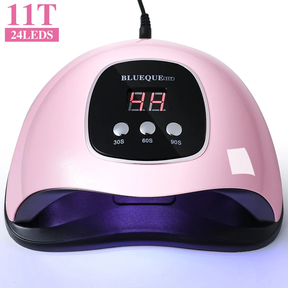 LIMEGIRL Nail UV Dryer Machine Professional 24 LED UV Manicure Lamp Home Use Nail Lamp For Drying Polish Varnish With USB Cable