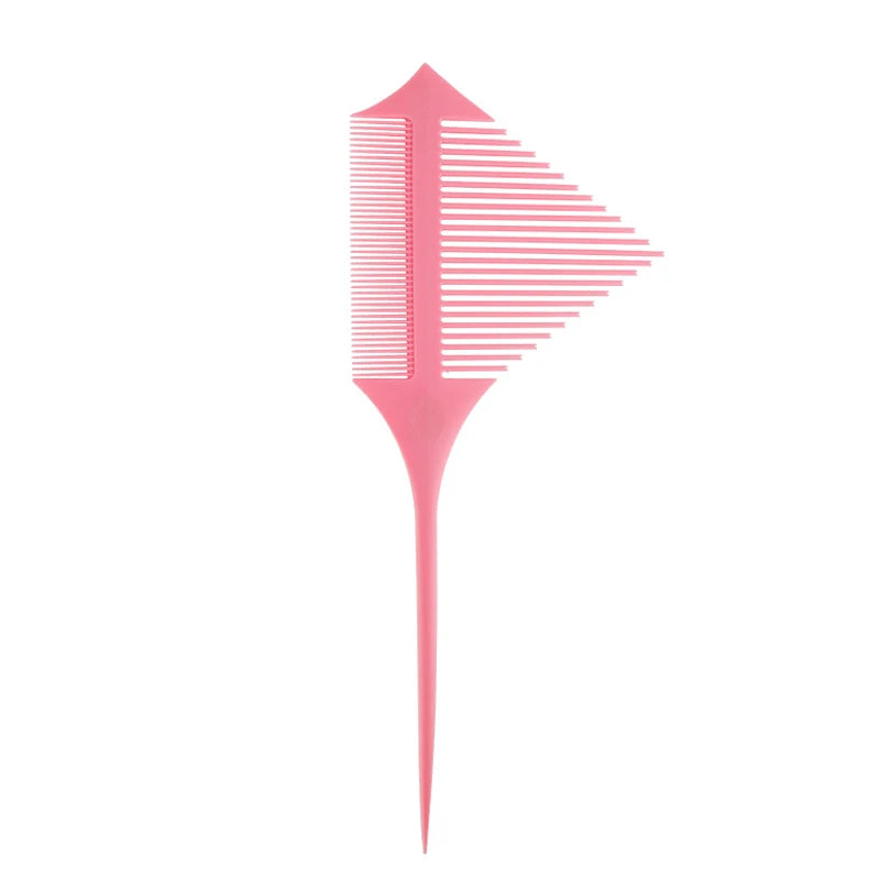 Color Highlights Comb Hairdressing Styling Hair Dye Comb Tip-tail Triangular Brush Dense Teeth Hair Supplies Расческа Для Волос