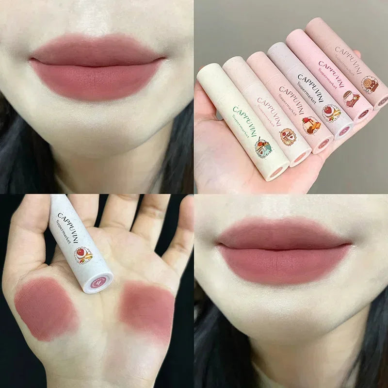 Matte Lip Mud Lip Liner Pencil Gift Box Makeup Set Lip Glaze Cream Waterproof Lips Lipstick Pen Lasting Korea Make Up Cosmetics