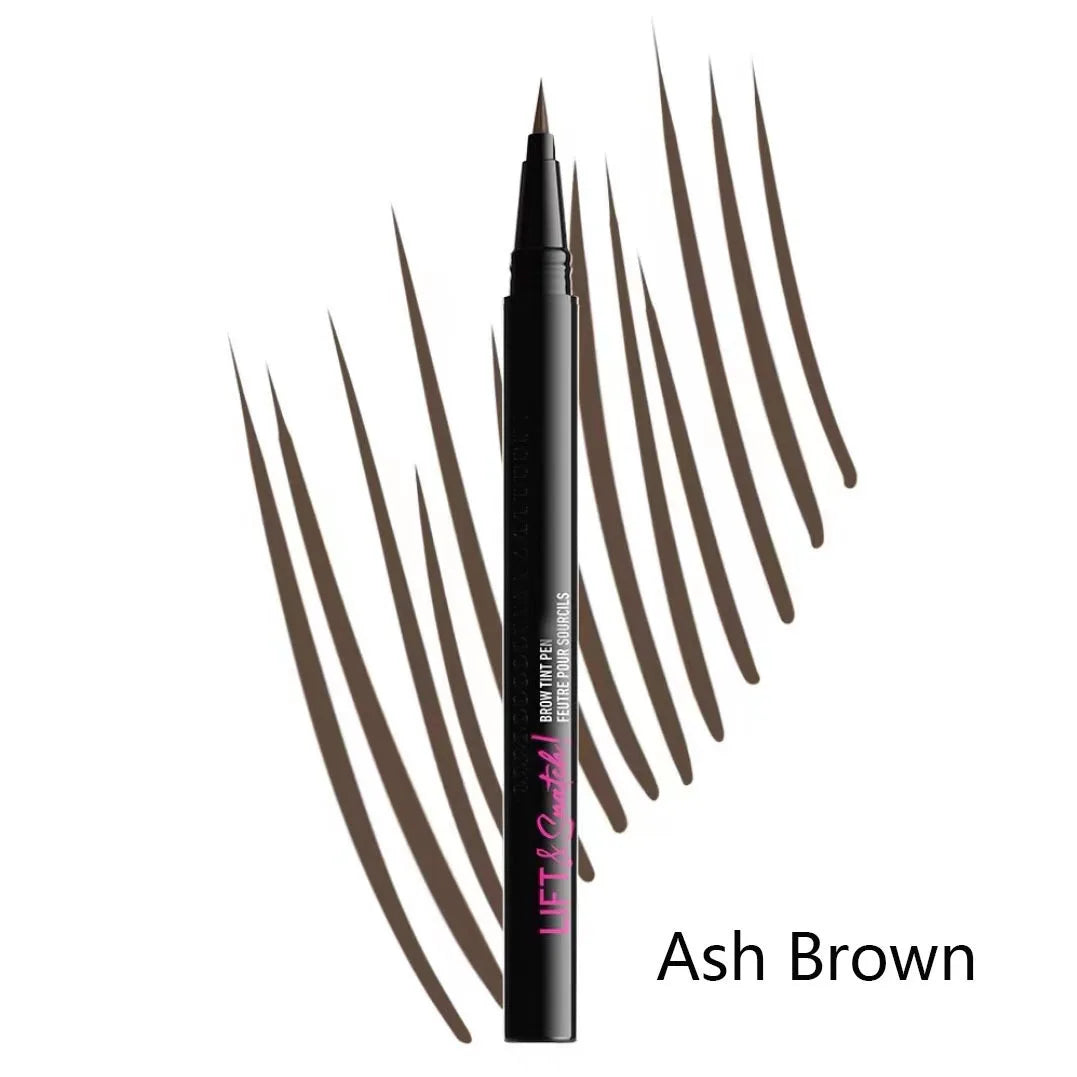 Waterproof Slim Liquid Eyebrow Pencil Long-Lasting Natural Nude Brown Professional Makeup for Professional Brow Shaping