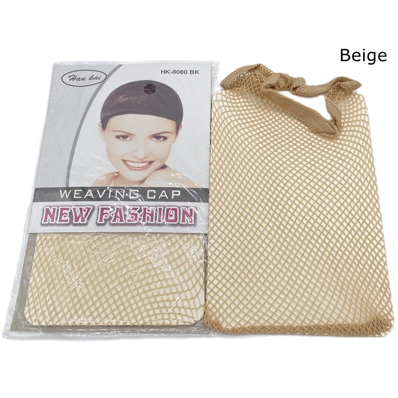 2 Pieces/pack Cheap Hair New Stocking Cap For Wigs Net For Wigs Bald Cap Nylon Stocking Wig Cap Stretchy