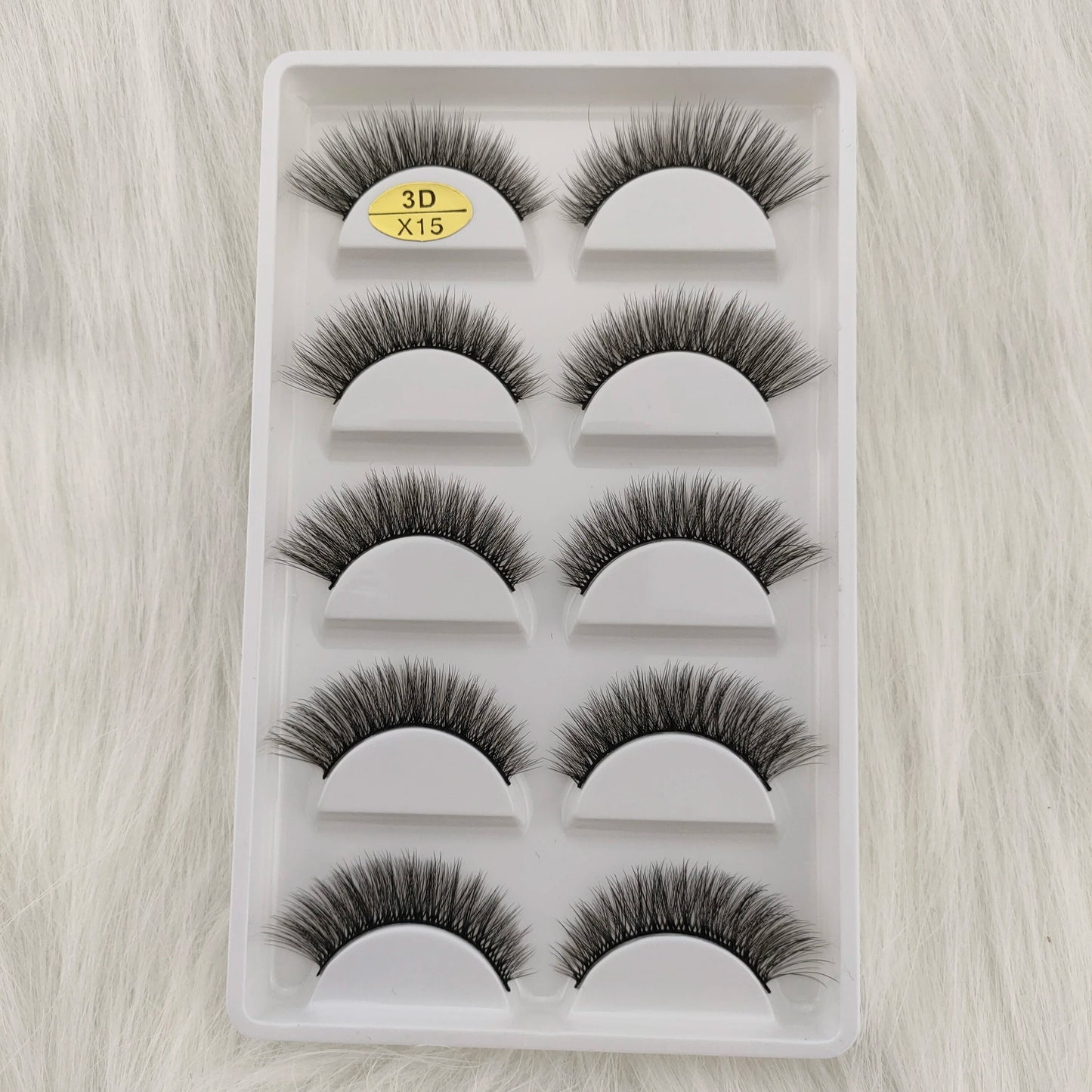 40 Style 5Pairs Natural 3D Mink Eyelashes False Eyelashes Makeup Fake Eye Lashes Faux Cils Make Up Beauty Tools Wholesale 3D-X08