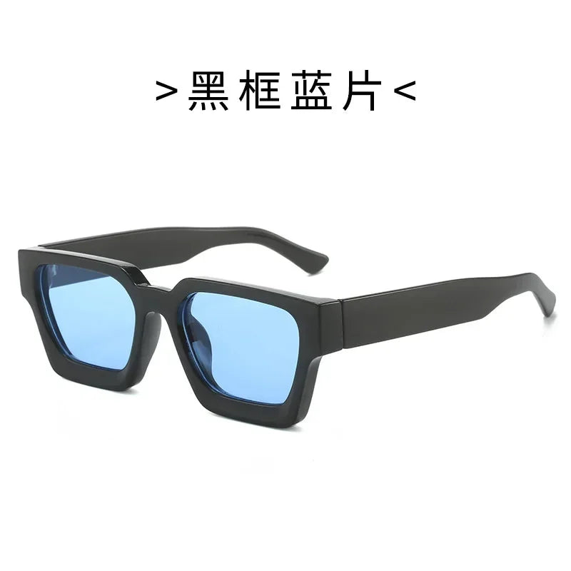 Dropshipping Square Sunglasses Fashion Brand Design Cool Shade Outdoor Luxury Eyewear Personalized Women Men UV400 Gafas De Sol