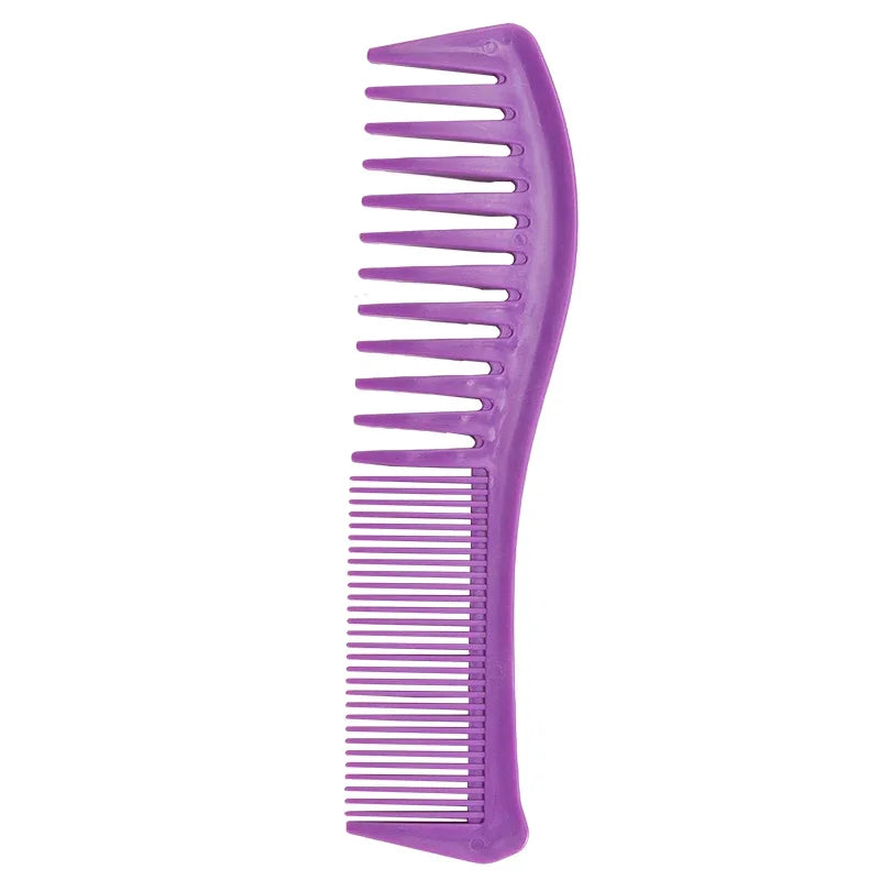 Durable Fine Tooth & Wide Tooth Hair Hairbrush Combs Resin Anti-static Comb Hairdressing Comb for Women Girl Styling Combs