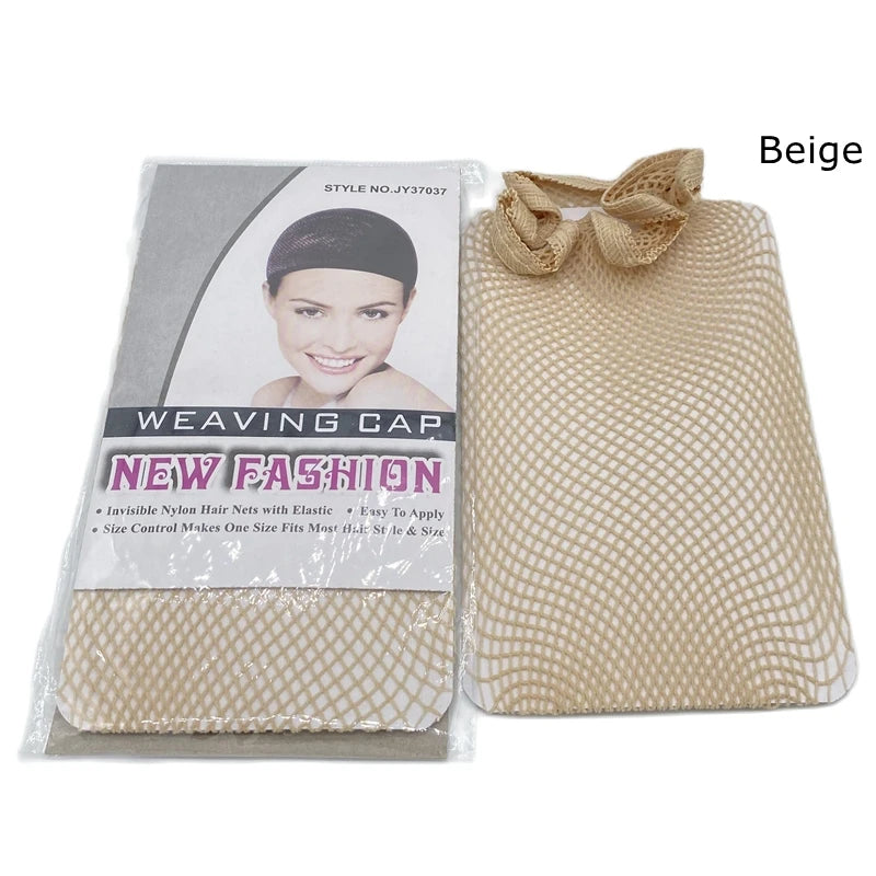 2 Pieces/pack Cheap Hair New Stocking Cap For Wigs Net For Wigs Bald Cap Nylon Stocking Wig Cap Stretchy