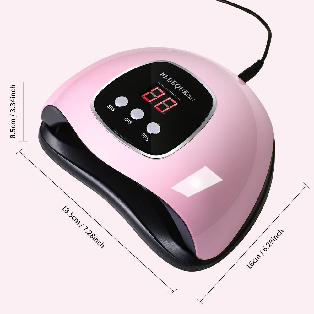 LIMEGIRL Nail UV Dryer Machine Professional 24 LED UV Manicure Lamp Home Use Nail Lamp For Drying Polish Varnish With USB Cable