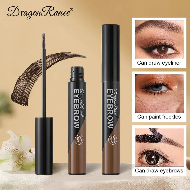 Brown/Grey Peel Off Eyebrow Tattoo Gel Semi-permanent Eyebrow Tattoo Tint Waterproof Non-fading Dye Eyebrow Make Up Cosmetics