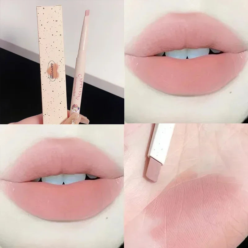 Matte Lip Mud Lip Liner Pencil Gift Box Makeup Set Lip Glaze Cream Waterproof Lips Lipstick Pen Lasting Korea Make Up Cosmetics