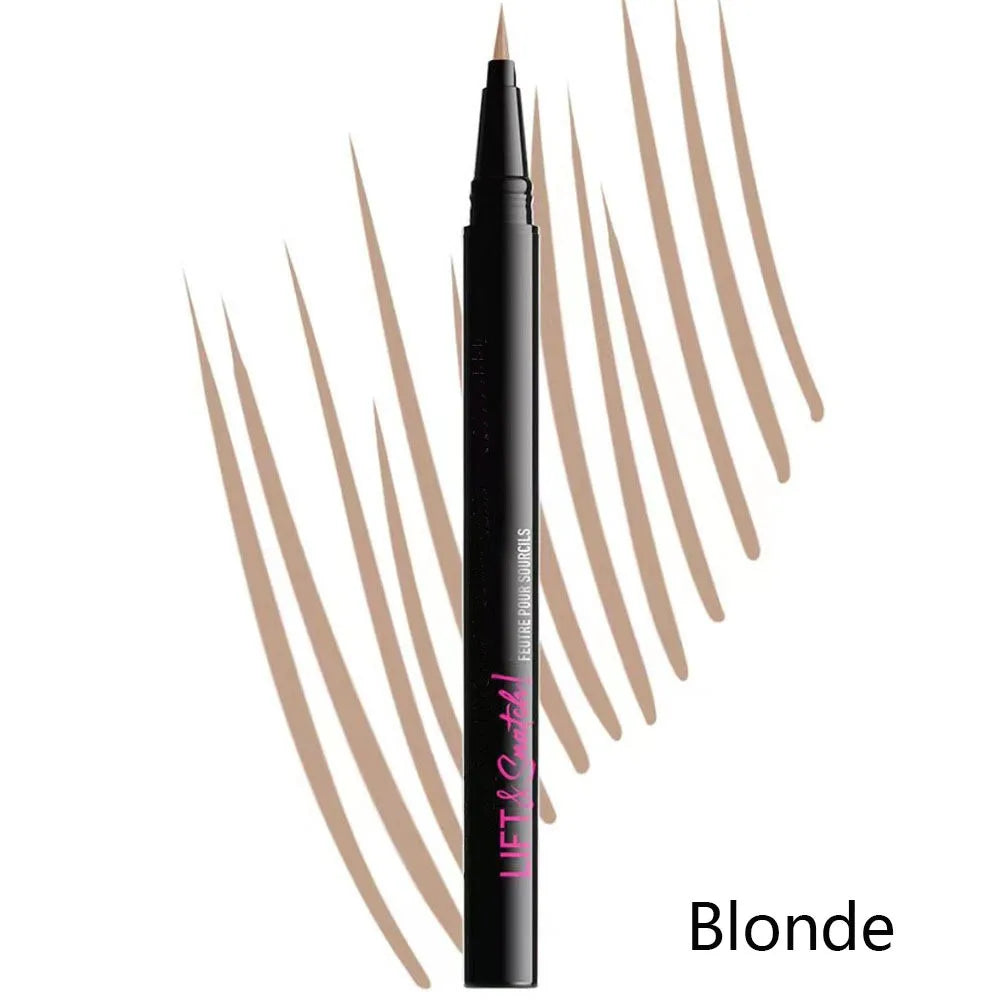 Waterproof Slim Liquid Eyebrow Pencil Long-Lasting Natural Nude Brown Professional Makeup for Professional Brow Shaping