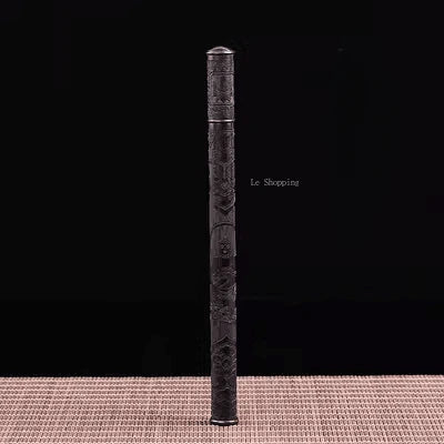 Black Sandalwood Incense Canister Relievo Unplug Mouth Style Agarwood/sandalwood Joss Stick Tube Domestic Incense Appliances