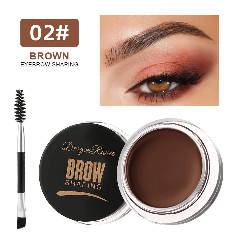 Multi-function Eyebrow Brush With Wild Eyebrows Cream Concealer Square Eye Brow Make Up Brushes For Women Eyebrow Shaping Gel