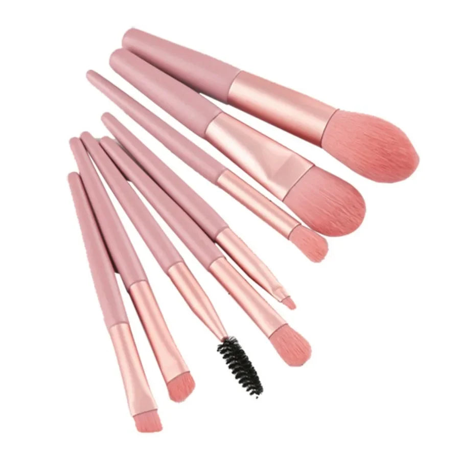 8Pcs Professional Makeup Brushes Set Cosmetic Powder Eye Shadow Foundation Blush Blending Concealer Beauty Make Up Tool Brushes