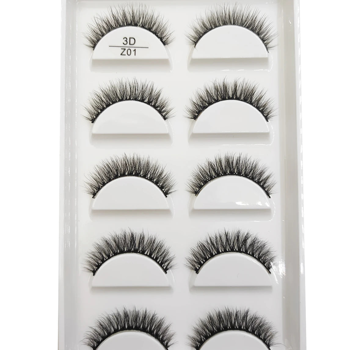 NEW Eyelash 3D Natural Mink False Eyelashes Makeup Fake Eye Lashes Faux Cilios Make Up Beauty Tools 5 Pairs